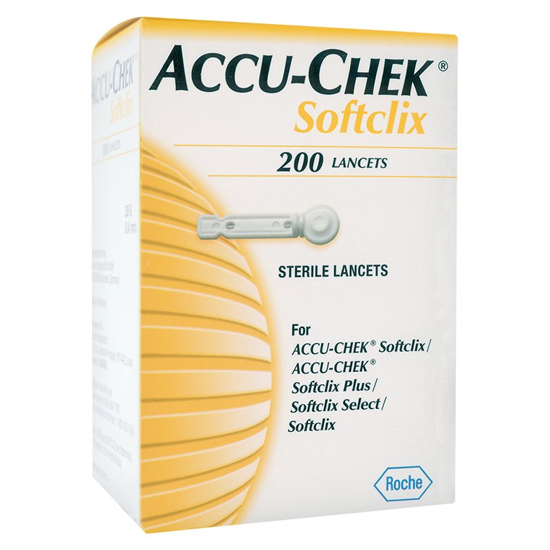 Image LANCETTES ACCU-CHEK SOFTCLIX